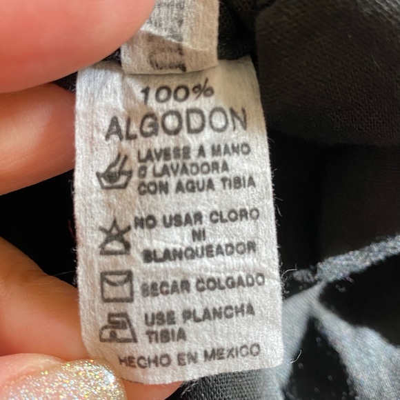 BEAUTIFUL🌻SUNFLOWERS🖤BLACK MEXICAN EMBROIDERED OFF SHOULDER MIDI DRESS 🌟NEW🌟 - Picture 13 of 16